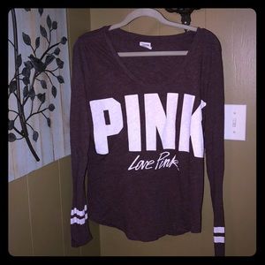 PINK LONG SLEEVED TEE